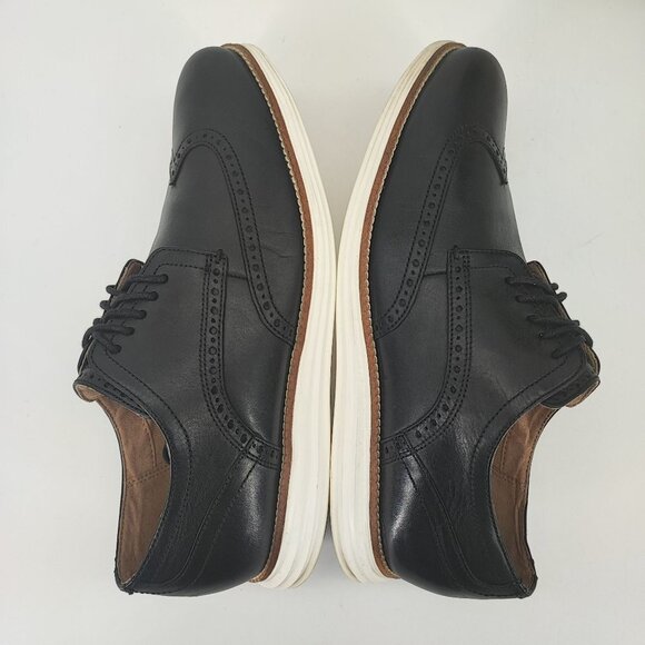 Cole Haan Men\'s Original Black Leather Oxford Shoes Size 10.5M main image 8
